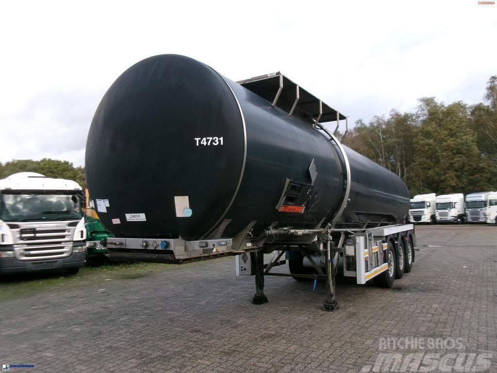 Crossland Bitumen tank inox 33 m3 / 1 comp + ADR L4BN Cisternové návěsy