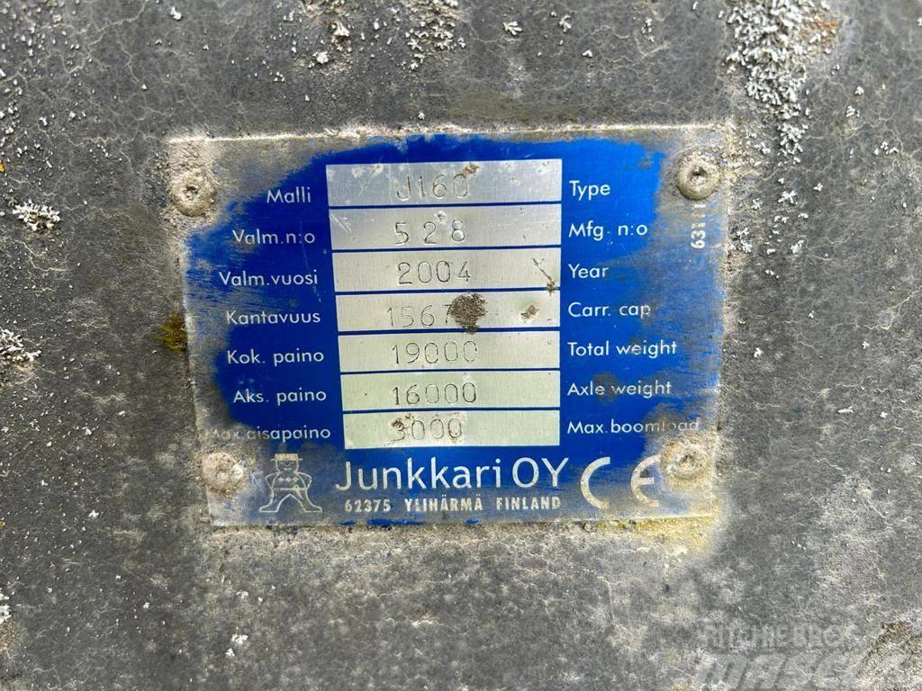Junkkari J 160 Sklápěcí přívěs