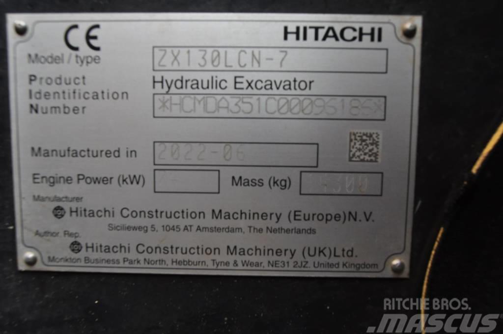 Hitachi ZX 130 LCN-7 Pásová rýpadla
