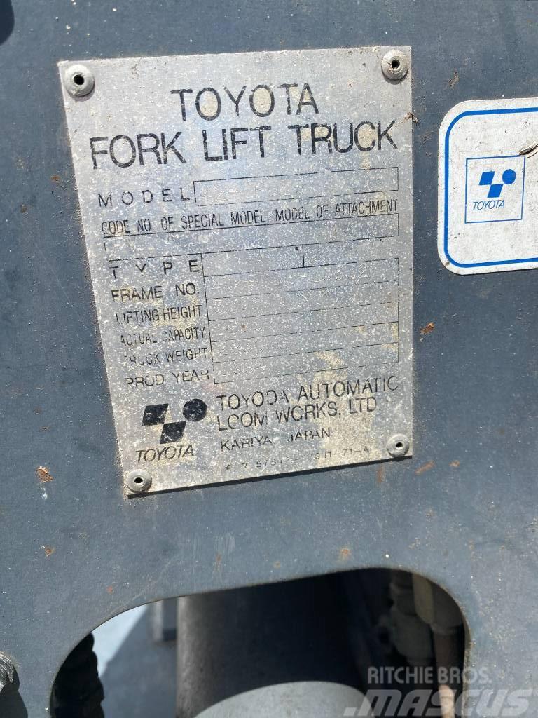 Toyota 42-6FG15 LPG vozíky