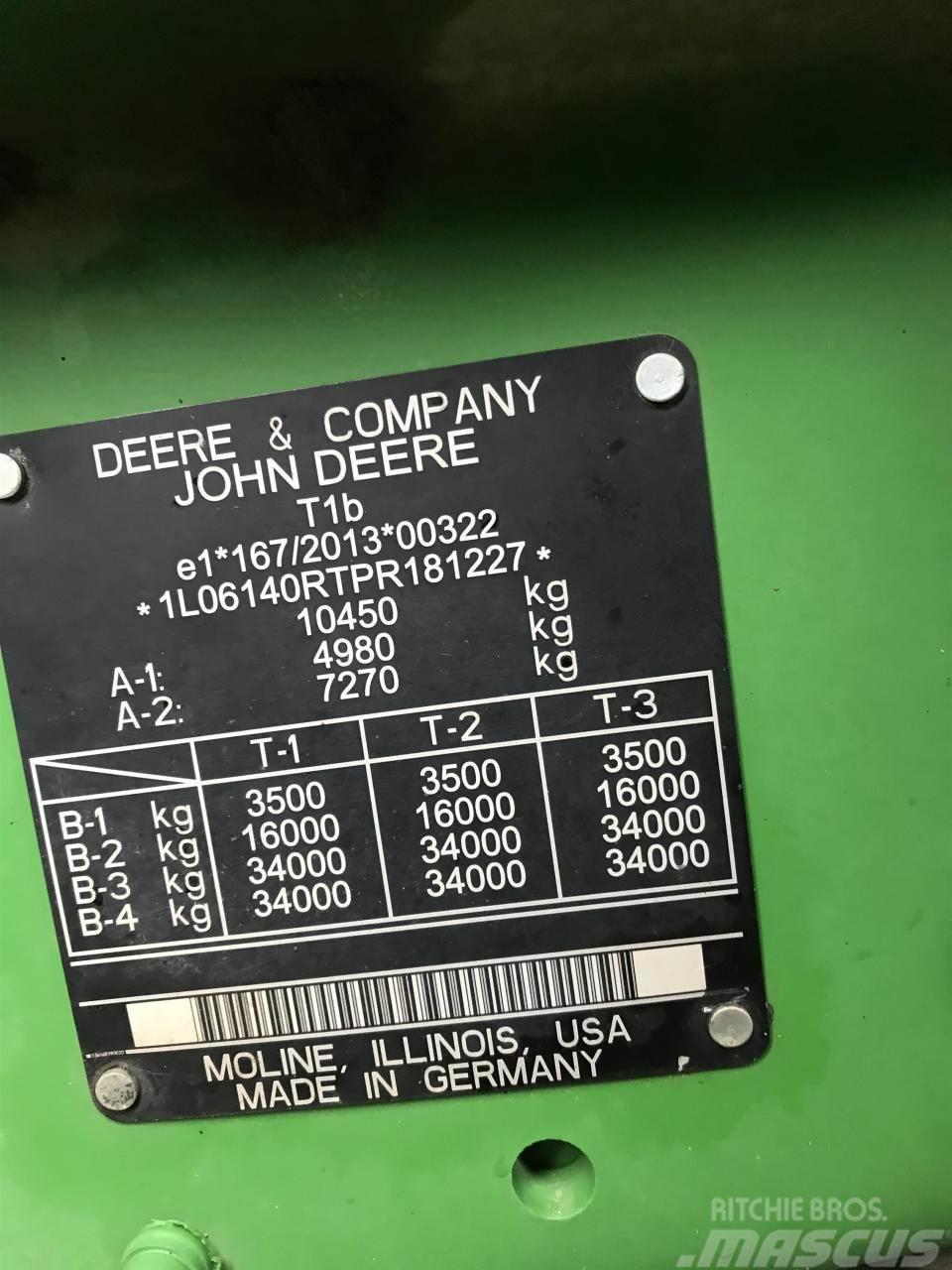 John Deere 6R 140 Traktory