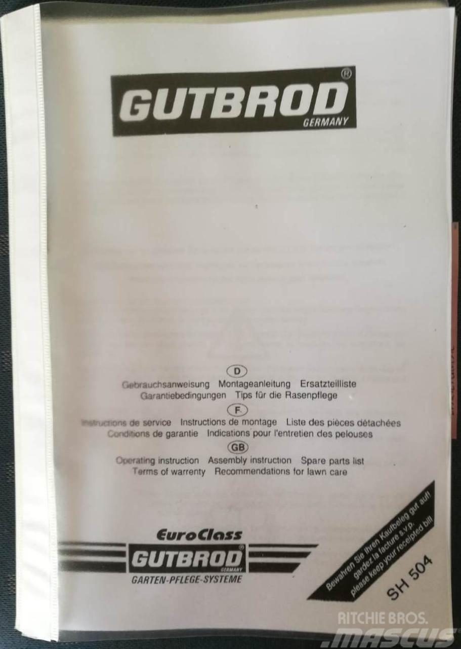 Gutbrod SH 504 Jednonápravové malotraktory a kultivátory