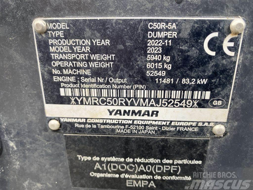 Yanmar YAN C50-5A Pásové dempry