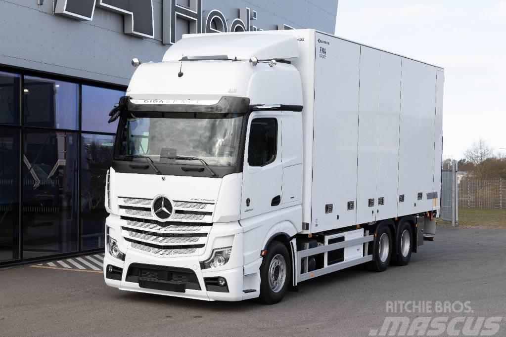 Mercedes-Benz Actros 2853 6x2 Bussbygg FNA Kylbil Chladírenské nákladní vozy