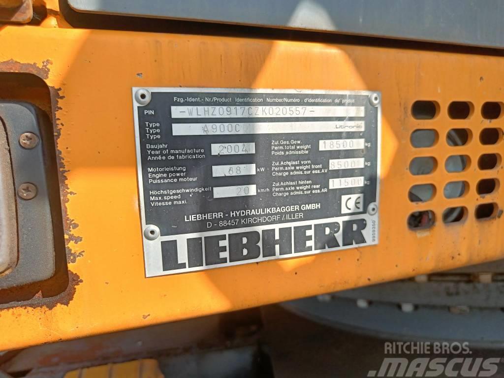 Liebherr A 900 C Litronic Kolová rýpadla