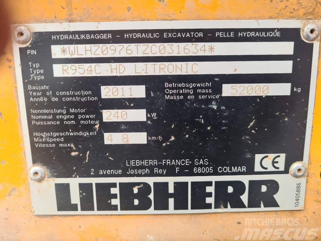 Liebherr 954 C Pásová rýpadla