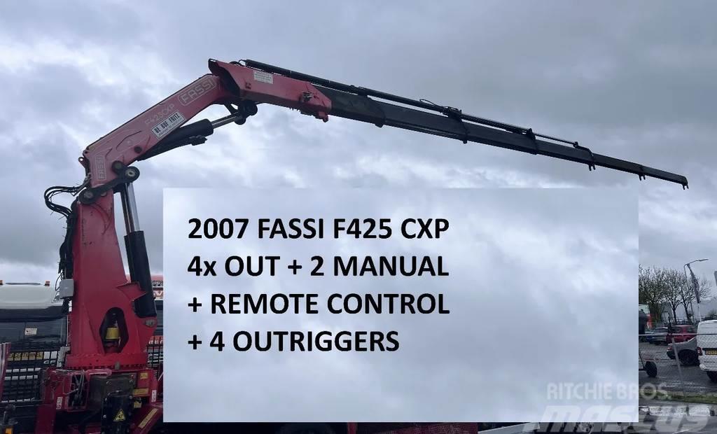 Fassi F425CXP F425CXP + REMOTE + 4 OUTRIGGERS - 4x OUT + Nakládací jeřáby