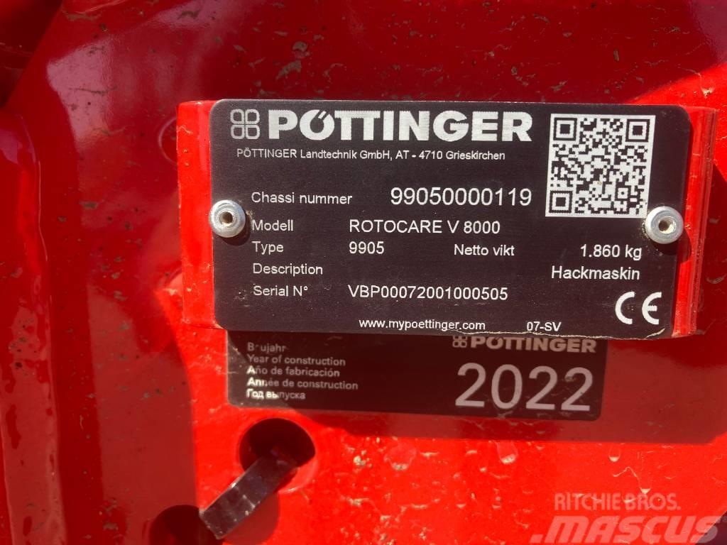 Pöttinger ROTOCARE V 8000 Další stroje na zpracování půdy a příslušenství