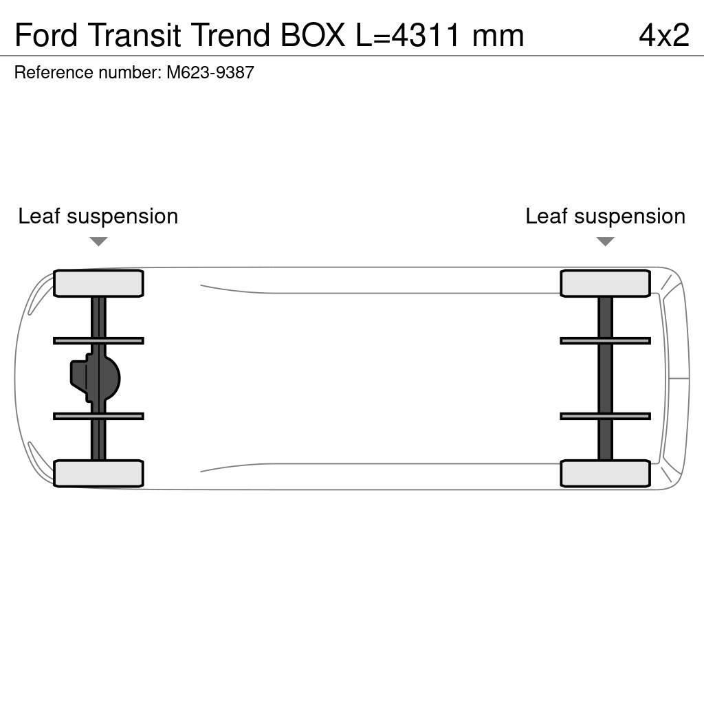 Ford Transit Trend BOX L=4311 mm Další