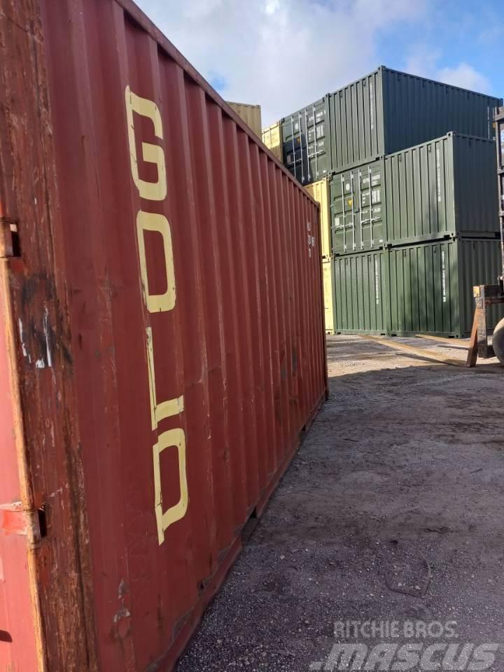 CIMC 20 FOOT USED WATER TIGHT SHIPPING CONTAINER Skladové kontejnery