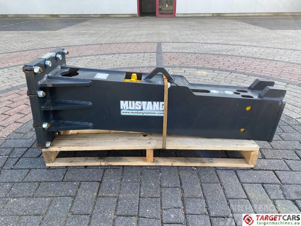 Mustang HM1002 Hydraulic Excavator Breaker Hammer 10~18T Bourací kladiva / Sbíječky