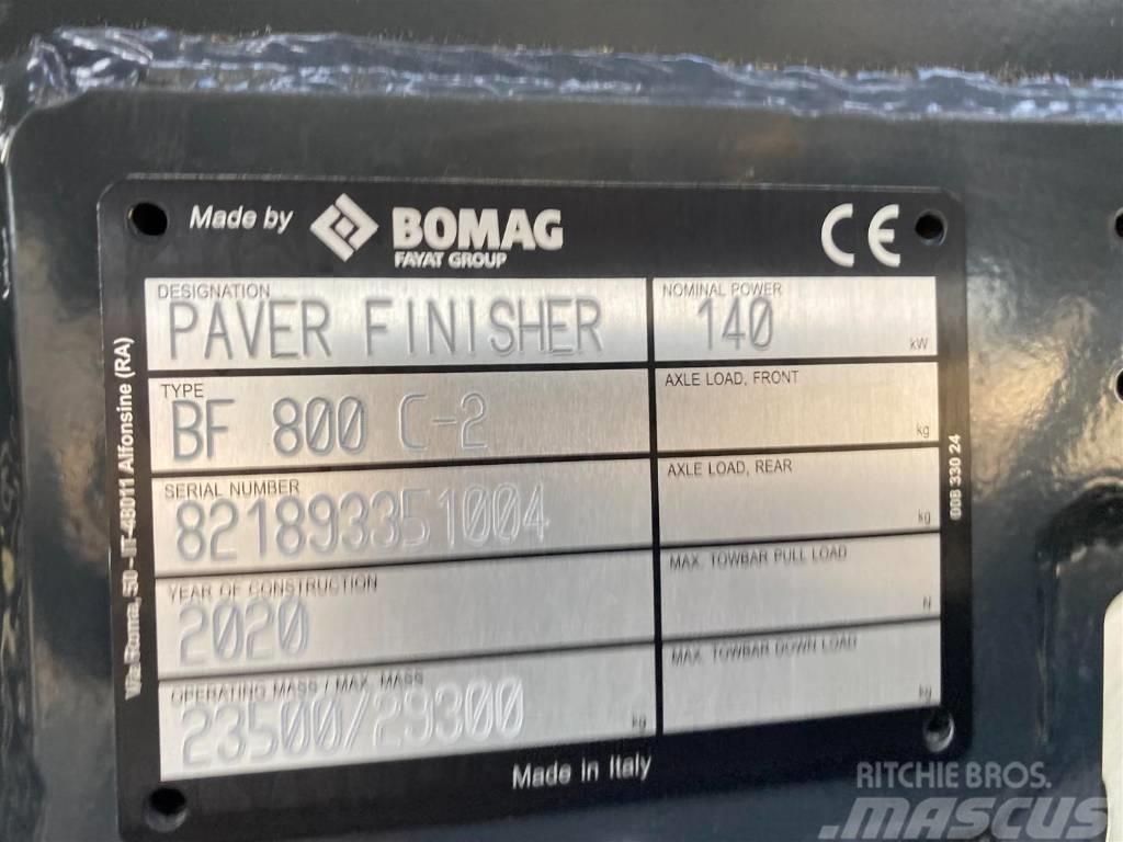 Bomag BF 800 C-2 S600 HMI 1.0 Finišery
