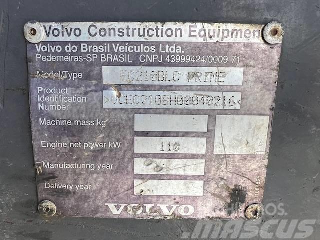 Volvo EC 210 B LC PRIME Pásová rýpadla
