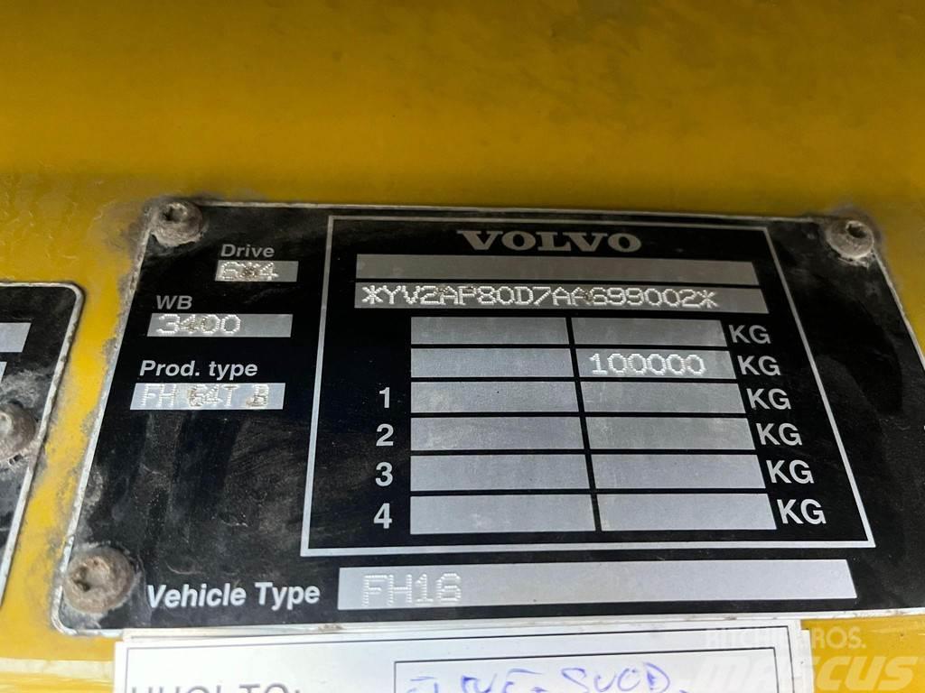 Volvo FH 16 600 6x4 GCW 100 TON / ADR / HYDRAULICS / BIG Tahače