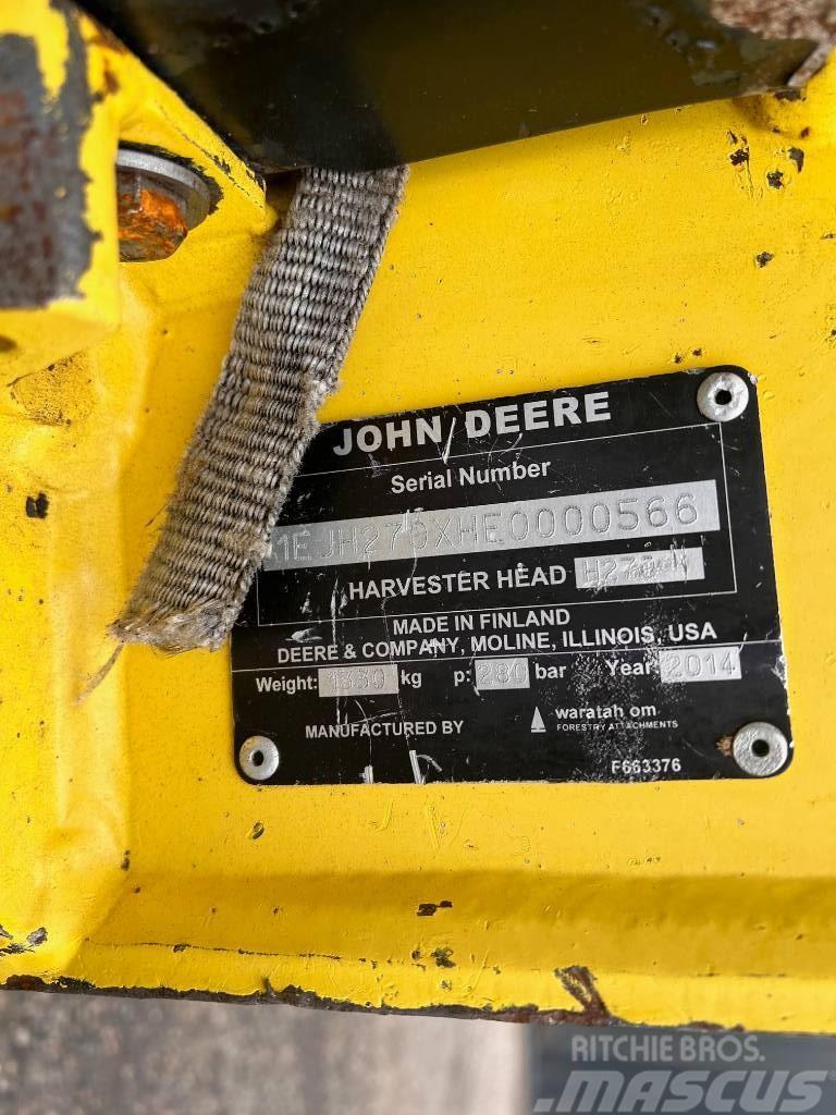 John Deere H270 Těžební hlavy