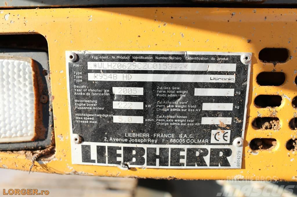 Liebherr R 954 B HD Pásová rýpadla