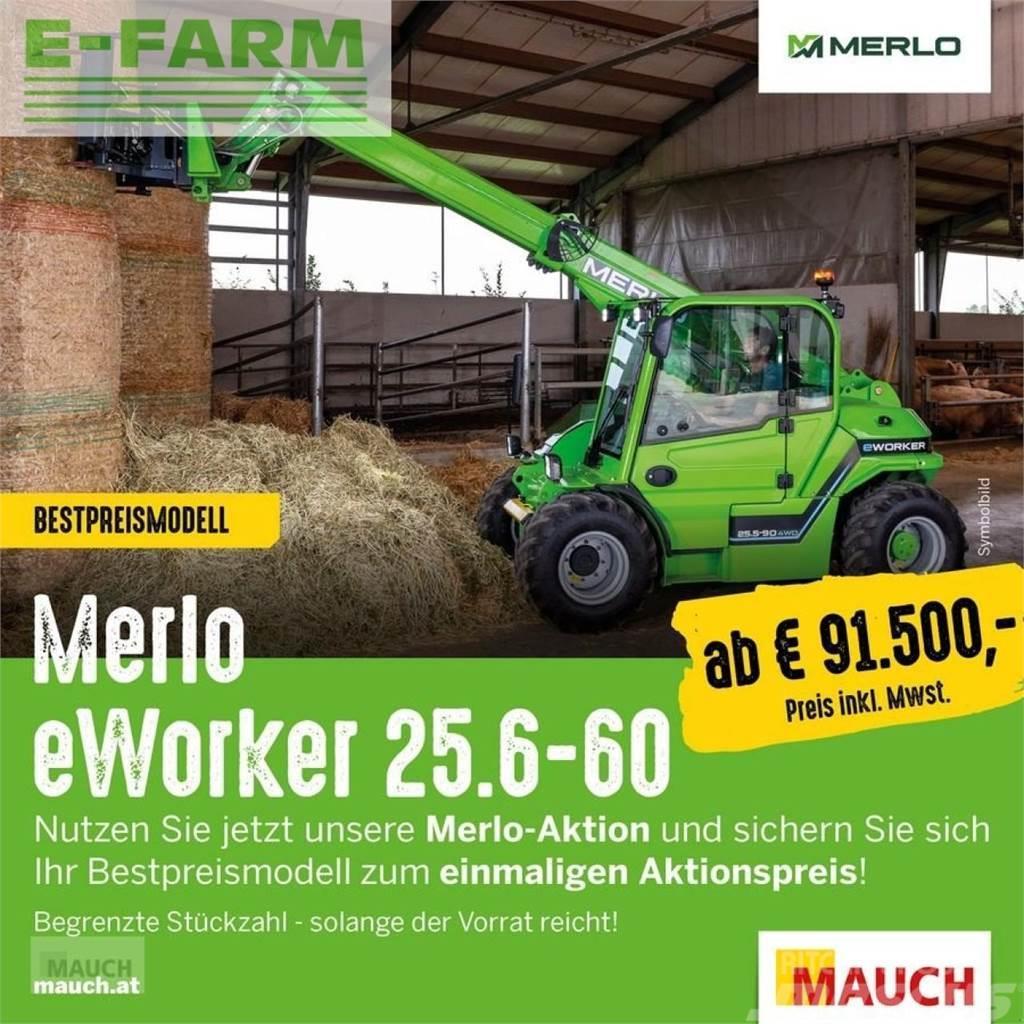 Merlo e-worker 25.5-60 aktion Teleskopické nakladače pro zemědělství