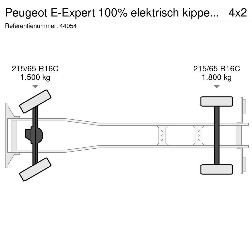 Peugeot E-Expert 100% elektrisch kippende zijlader Popelářské vozy