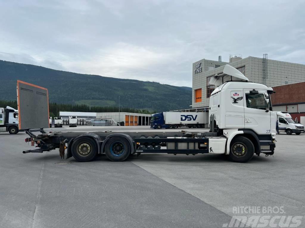 Scania G 490 konttilaite Kontejnerový rám/Přepravníky kontejnerů