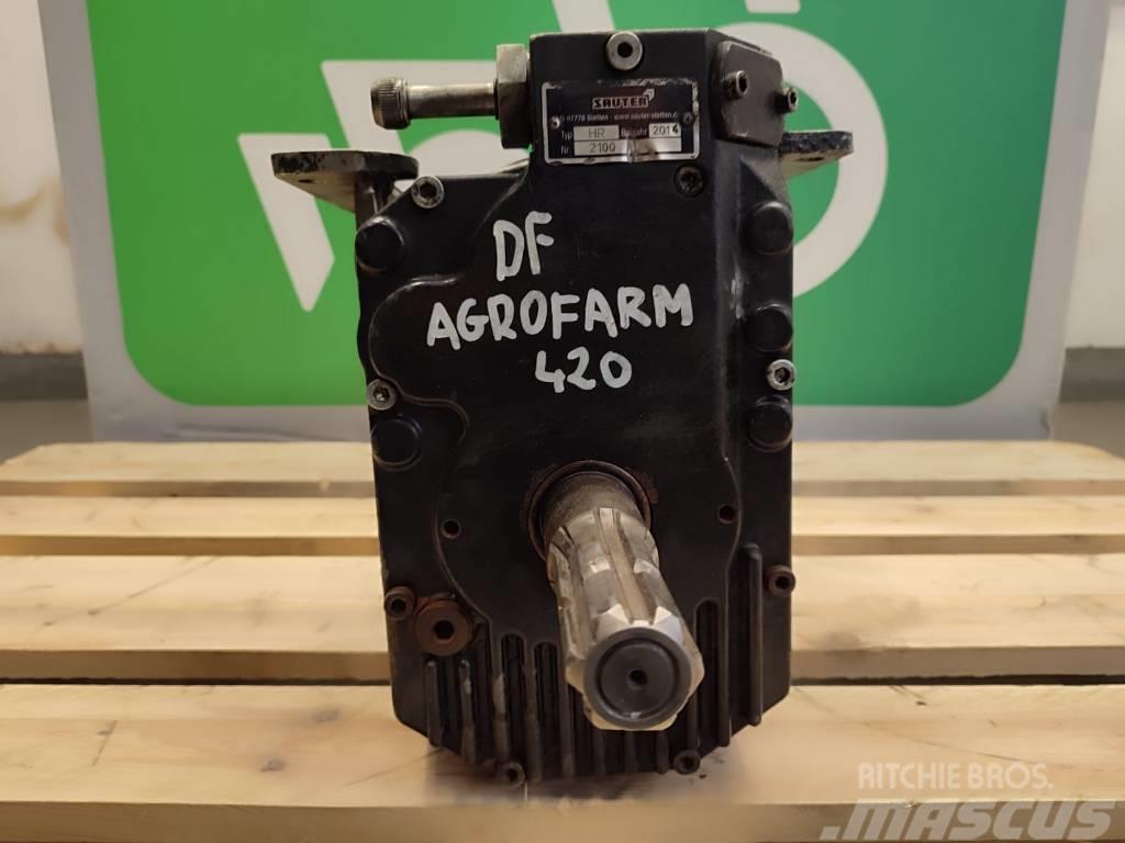 Deutz-Fahr Sauter PTO gearbox,  AGROFARM 420 shaft Převodovka