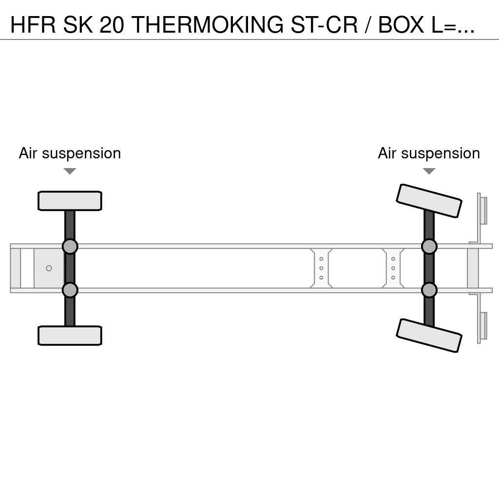 HFR SK 20 THERMOKING ST-CR / BOX L=13419 mm Chladírenské návěsy