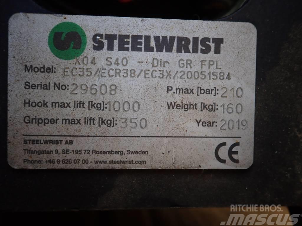 Steelwrist Tiltrotator X04, passend zu Volvo ECR35 Ostatní komponenty