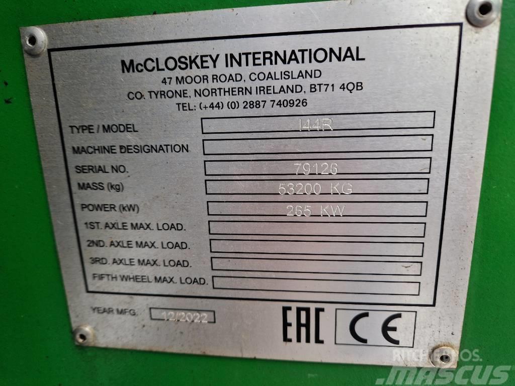 McCloskey I44RV3 Drtící zařízení