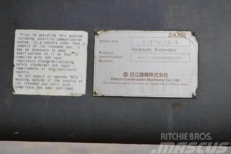 Hitachi ZX870 Mini rýpadla < 7t