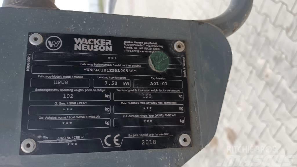 Wacker Neuson HPU 8 Pásová rýpadla