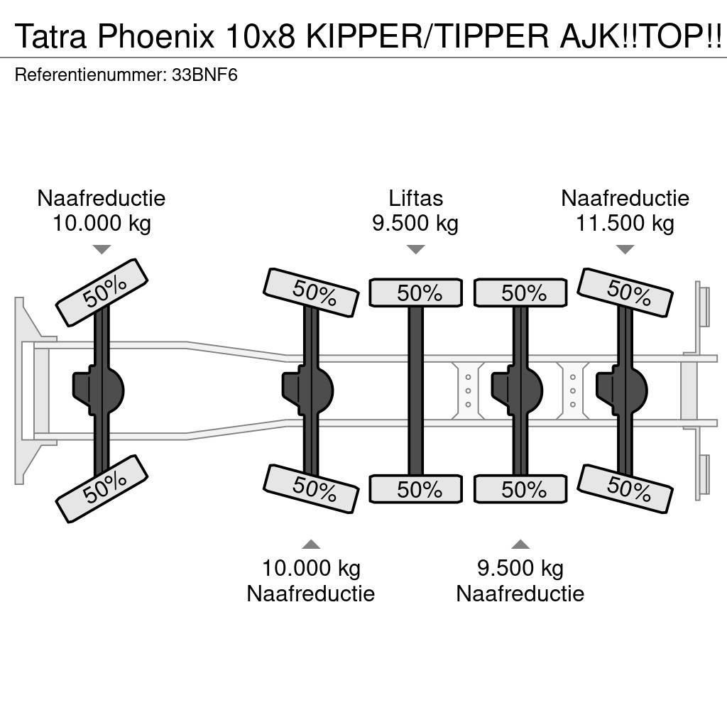 Tatra Phoenix 10x8 KIPPER/TIPPER AJK!!TOP!! Sklápěče