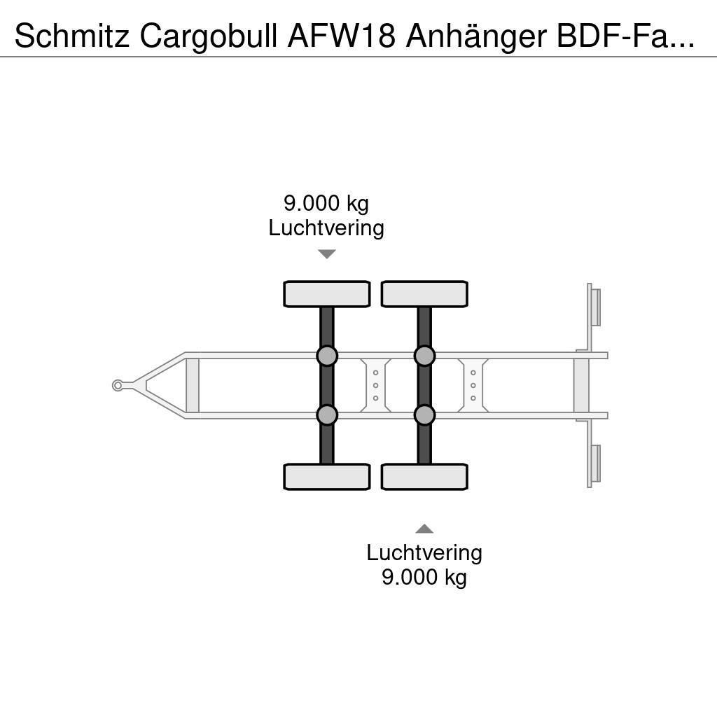 Schmitz Cargobull AFW18 Anhänger BDF-Fahrgestell Kontejnerové přívěsy