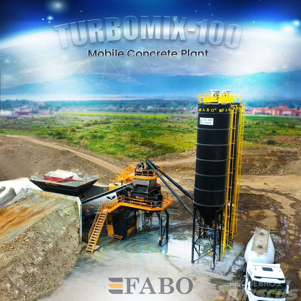  TURBOMIX-100 Mobile Concrete Batching Plant Doplňky