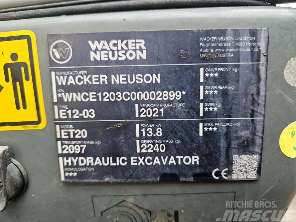 Wacker Neuson ET 20 Mini rýpadla < 7t
