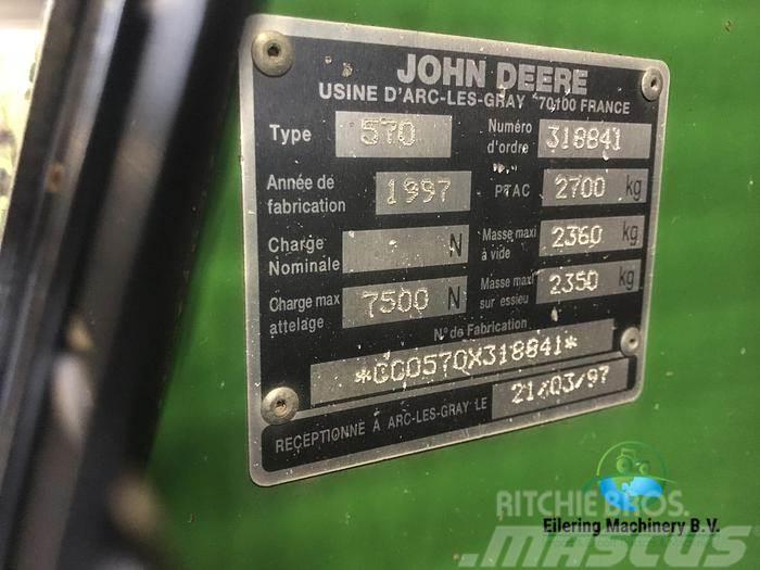 John Deere 570 Sklízecí řezačka