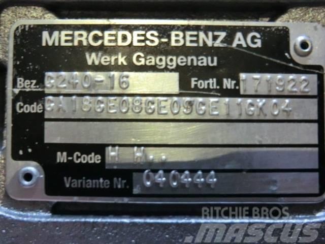  Getriebe / transmisson G240 Součásti a zařízení k jeřábům