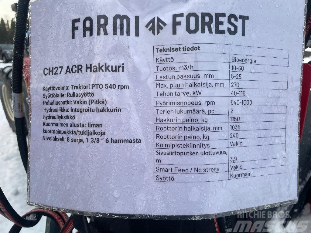 Farmi Forest CH27 Štěpkovače