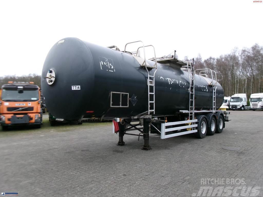 Magyar Chemical tank inox 37.4 m3 / 1 comp / ADR 30/11/20 Cisternové návěsy