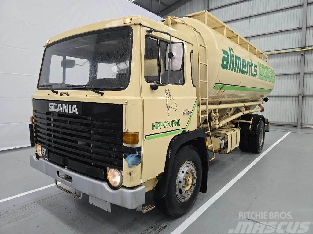 Scania LB 81 / LAMMES - BLATT - SPRING Cisternové vozy