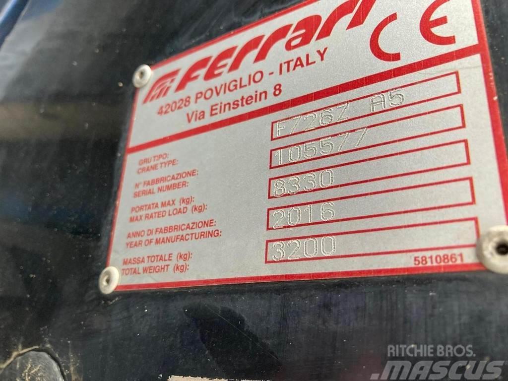 Ferrari F 726Z A5 + REMOTE CONTROL Nakládací jeřáby