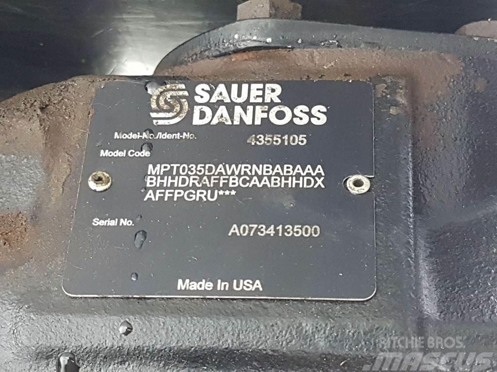 Sauer Danfoss MPT035DAWR-4355105-Load sensing pump Hydraulika