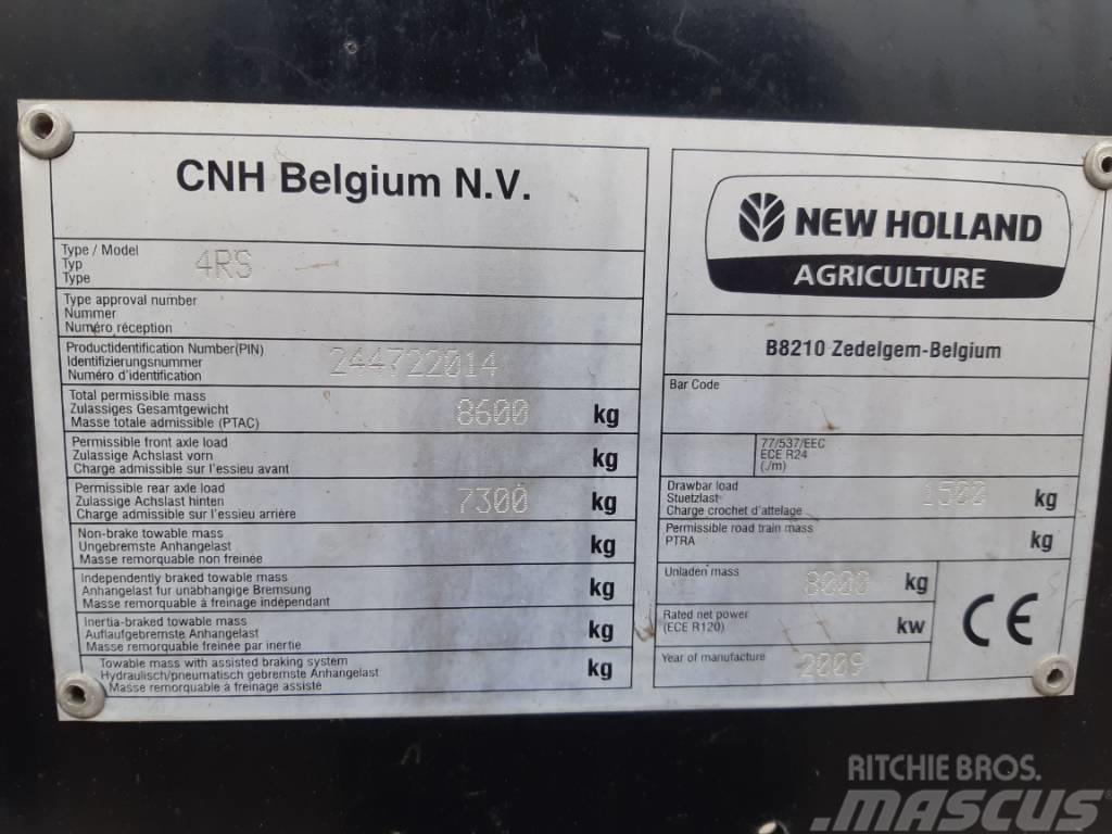 New Holland BB9060 RS, Fyrkantspress Lis na hranaté balíky