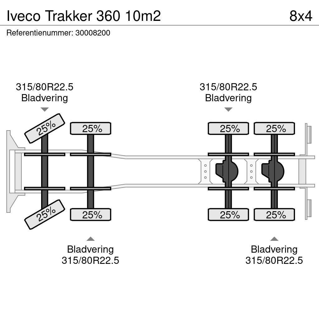 Iveco Trakker 360 10m2 Domíchávače betonu