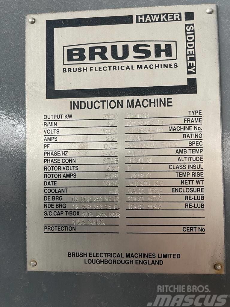  Brush 3100kW Motor Motory a jiné součásti