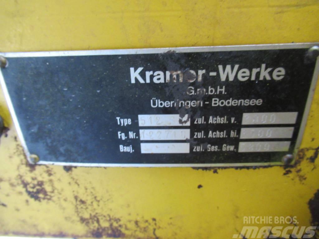 Kramer 512 SL KAUHA + PIIKIT Kolové nakladače