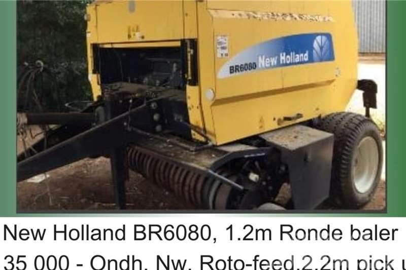 New Holland BR6080 - 1.2m - 2.2m pick up - roto feed Další