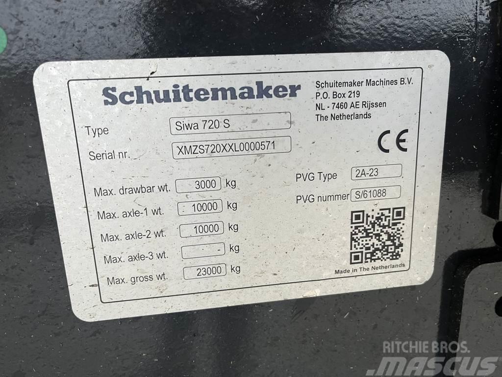 Schuitemaker SIWA 720 S Další vyorávače, příslušenství