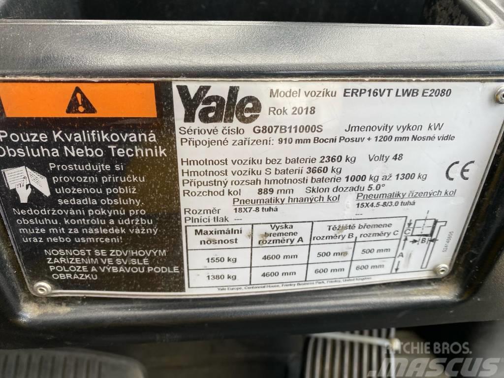 Yale ERP16VTLWB Akumulátorové vozíky