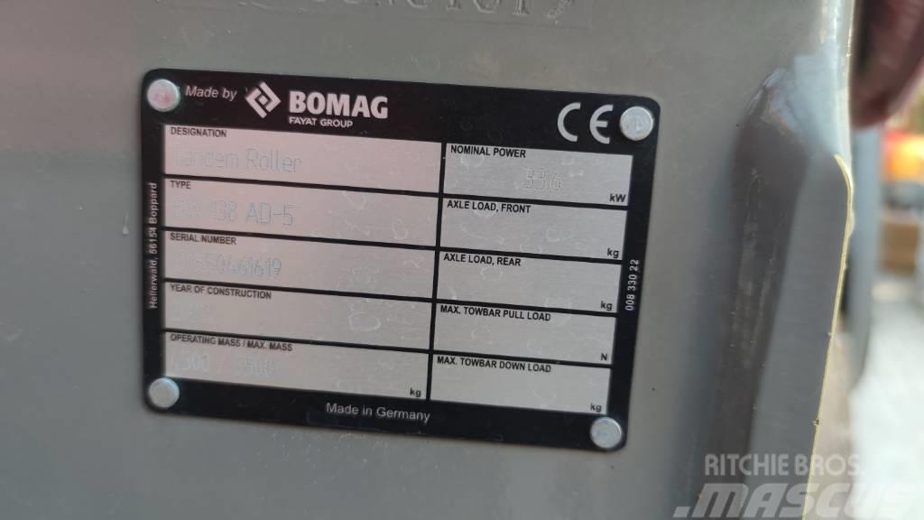 Bomag BW 138 AD Další válce