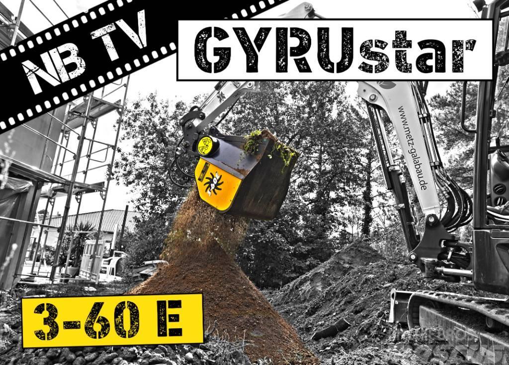 Gyru-Star 3-60E | Schaufelseparator Minibagger Prosévací lopaty