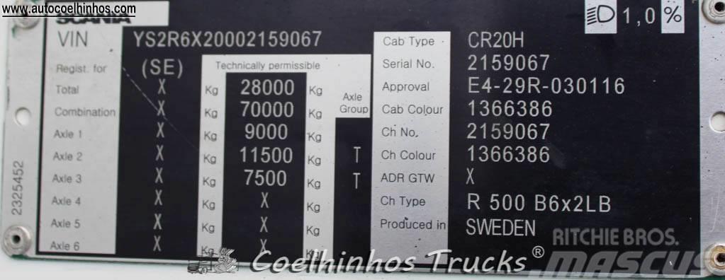 Scania R 500  Retarder Nákladní vozidlo bez nástavby